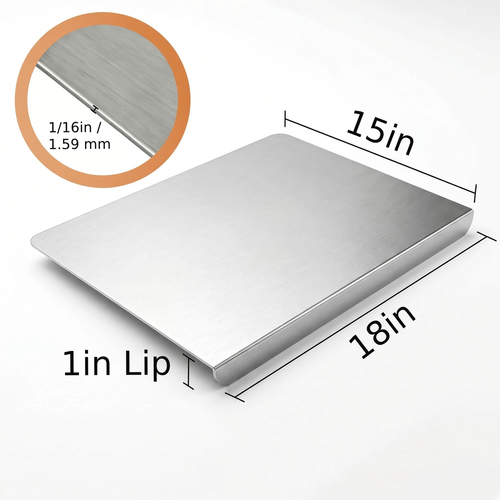 *NEW* STELE 18 — Everyday Solid 304 Stainless Cutting Board